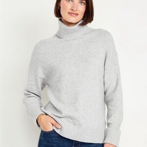 Gray SoSoft Turtleneck Tunic Sweater